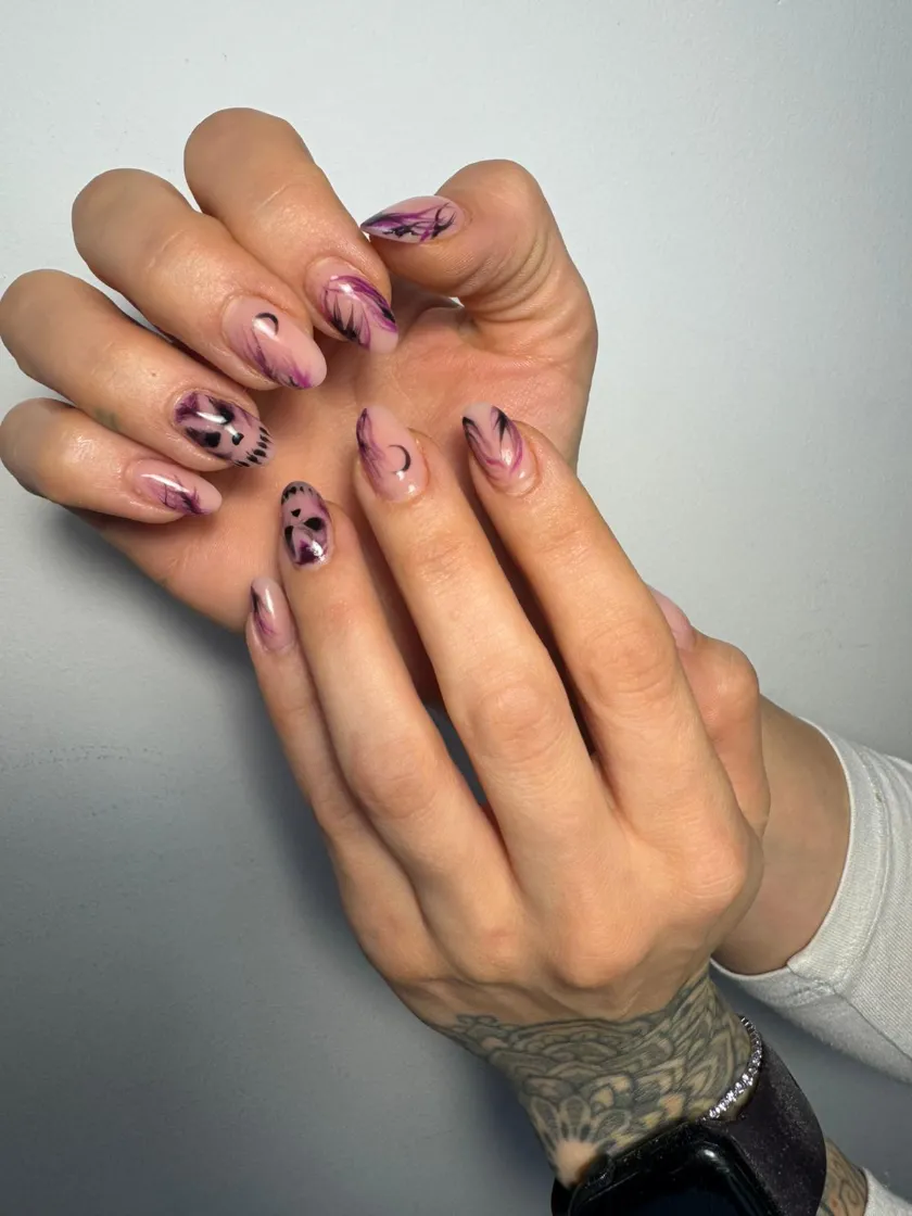 trattamento eseguito nails e ricostruzione unghie
